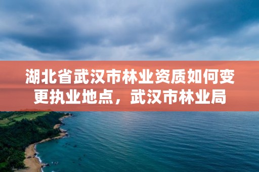 湖北省武汉市林业资质如何变更执业地点,武汉市林业局