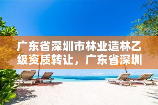 广东省深圳市林业造林乙级资质转让，广东省深圳市林业造林乙级资质转让公司