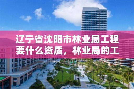 辽宁省沈阳市林业局工程要什么资质，林业局的工程