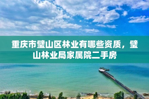重庆市璧山区林业有哪些资质,璧山林业局家属院二手房