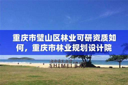 重庆市璧山区林业可研资质如何,重庆市林业规划设计院