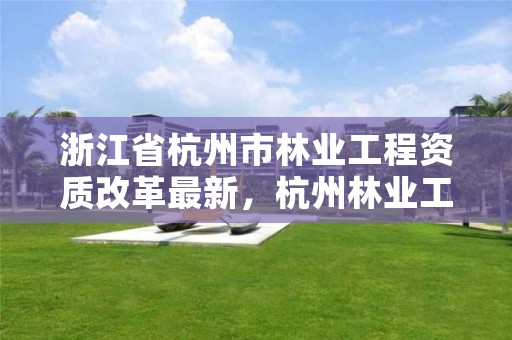 浙江省杭州市林业工程资质改革最新,杭州林业工程师