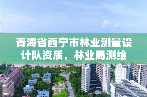 青海省西宁市林业测量设计队资质,林业局测绘