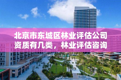 北京市东城区林业评估公司资质有几类,林业评估咨询公司