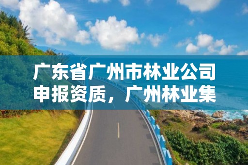 广东省广州市林业公司申报资质，广州林业集团