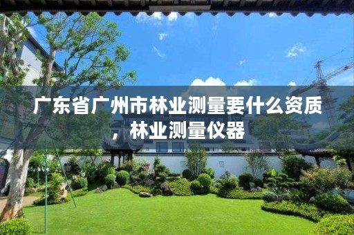 广东省广州市林业测量要什么资质，林业测量仪器