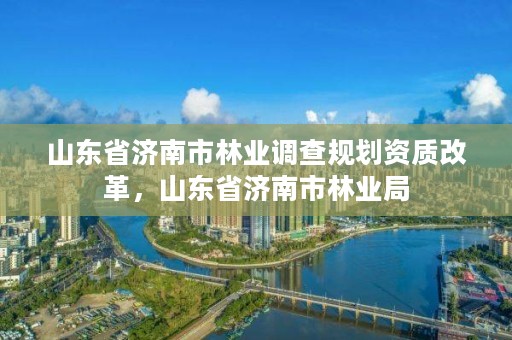 山东省济南市林业调查规划资质改革,山东省济南市林业局