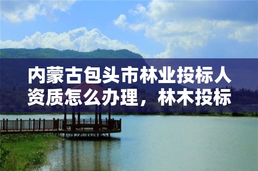内蒙古包头市林业投标人资质怎么办理,林木投标网