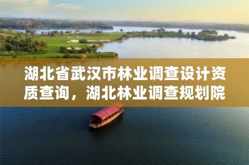 湖北省武汉市林业调查设计资质查询,湖北林业调查规划院附近租房