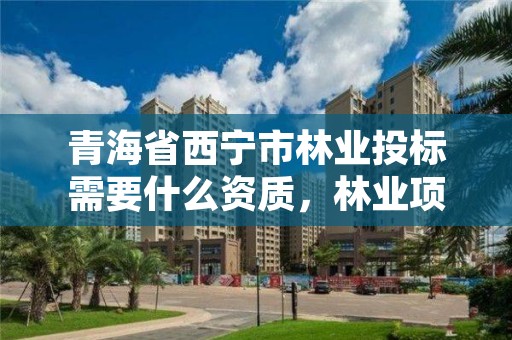 青海省西宁市林业投标需要什么资质,林业项目招投标规定