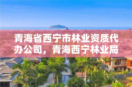青海省西宁市林业资质代办公司,青海西宁林业局