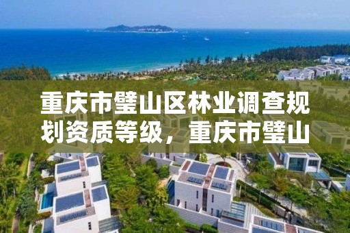 重庆市璧山区林业调查规划资质等级,重庆市璧山区林业调查规划资质等级公示