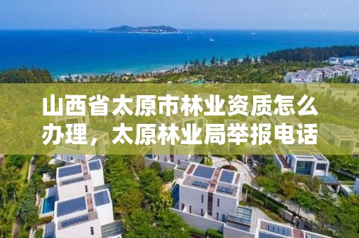 山西省太原市林业资质怎么办理,太原林业局举报电话是多少