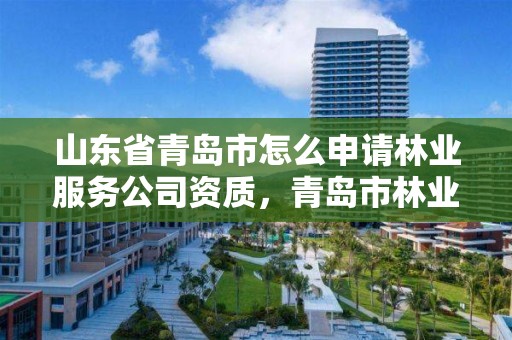 山东省青岛市怎么申请林业服务公司资质,青岛市林业工作站