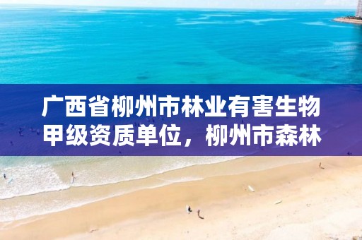 广西省柳州市林业有害生物甲级资质单位,柳州市森林病虫害防治站