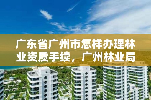 广东省广州市怎样办理林业资质手续，广州林业局在哪里