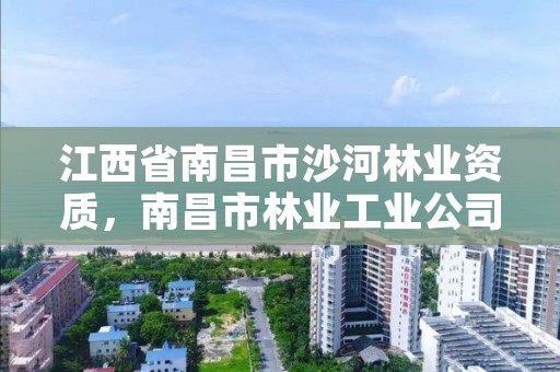 江西省南昌市沙河林业资质,南昌市林业工业公司