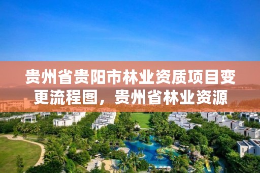 贵州省贵阳市林业资质项目变更流程图，贵州省林业资源