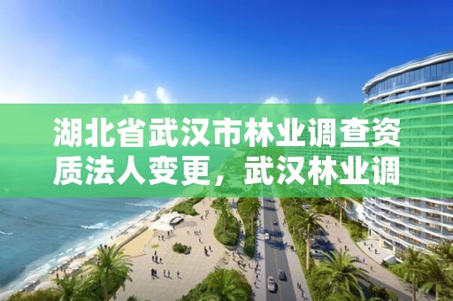 湖北省武汉市林业调查资质法人变更,武汉林业调查规划院