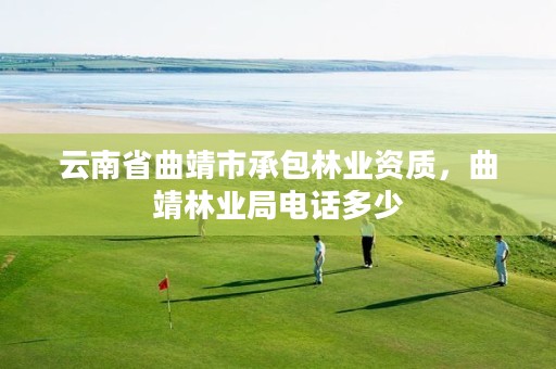 云南省曲靖市承包林业资质,曲靖林业局电话多少