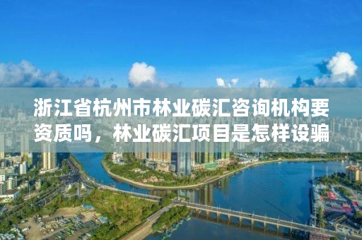 浙江省杭州市林业碳汇咨询机构要资质吗，林业碳汇项目是怎样设骗局的