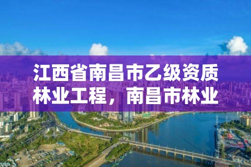 江西省南昌市乙级资质林业工程,南昌市林业综合服务中心