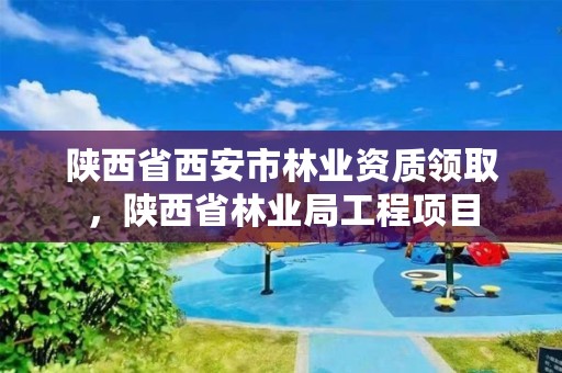 陕西省西安市林业资质领取,陕西省林业局工程项目