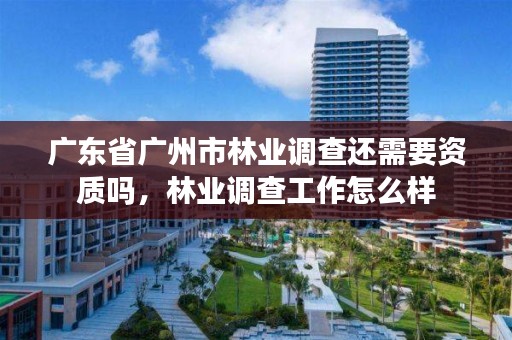 广东省广州市林业调查还需要资质吗，林业调查工作怎么样