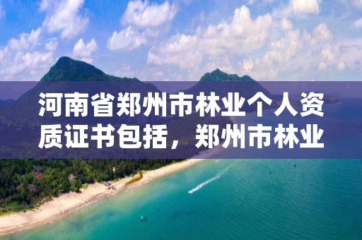 河南省郑州市林业个人资质证书包括,郑州市林业局2020年林业产业项目