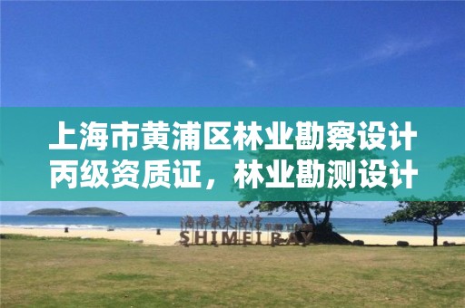 上海市黄浦区林业勘察设计丙级资质证,林业勘测设计资质