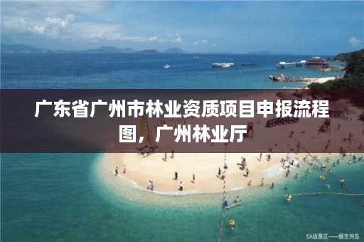 广东省广州市林业资质项目申报流程图，广州林业厅