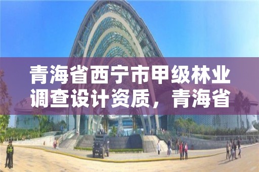 青海省西宁市甲级林业调查设计资质,青海省林业调查规划院
