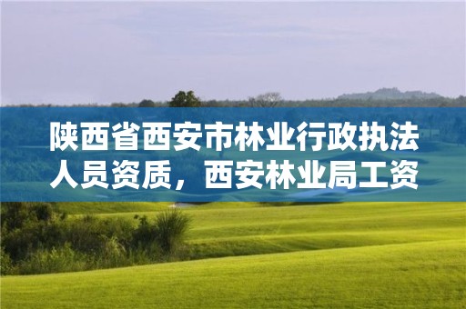 陕西省西安市林业行政执法人员资质,西安林业局工资