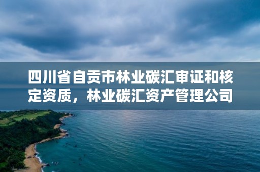 四川省自贡市林业碳汇审证和核定资质,林业碳汇资产管理公司