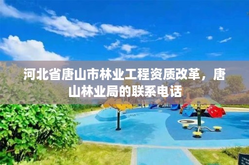 河北省唐山市林业工程资质改革,唐山林业局的联系电话