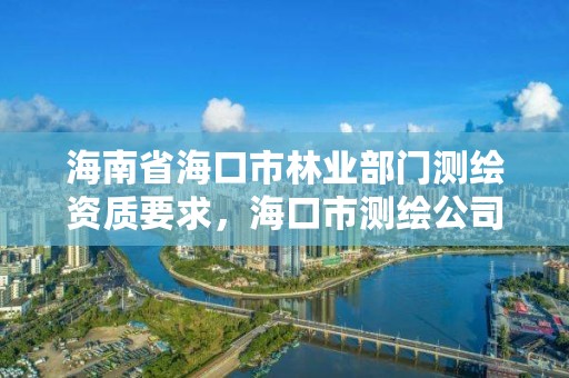 海南省海口市林业部门测绘资质要求,海口市测绘公司