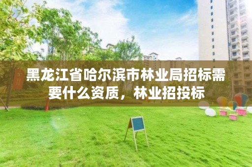 黑龙江省哈尔滨市林业局招标需要什么资质,林业招投标