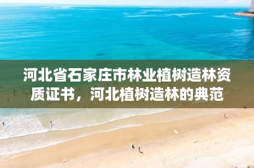 河北省石家庄市林业植树造林资质证书,河北植树造林的典范