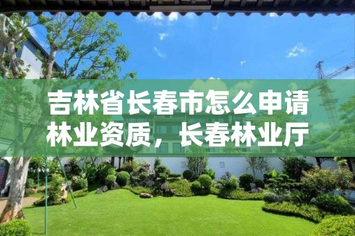 吉林省长春市怎么申请林业资质,长春林业厅在哪里