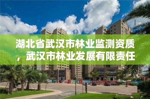 湖北省武汉市林业监测资质，武汉市林业发展有限责任公司