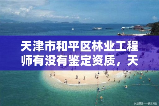 天津市和平区林业工程师有没有鉴定资质,天津市和平区林业工程师有没有鉴定资质的