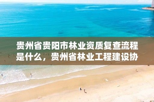 贵州省贵阳市林业资质复查流程是什么，贵州省林业工程建设协会官网