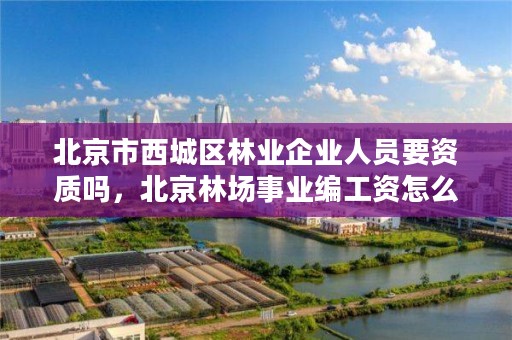 北京市西城区林业企业人员要资质吗，北京林场事业编工资怎么样