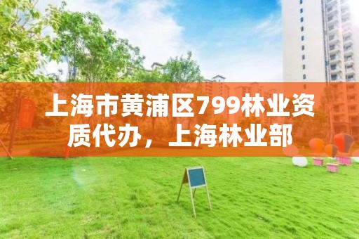上海市黄浦区799林业资质代办,上海林业部