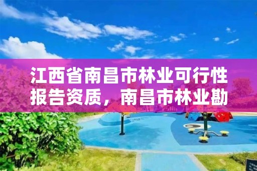 江西省南昌市林业可行性报告资质,南昌市林业勘察设计队