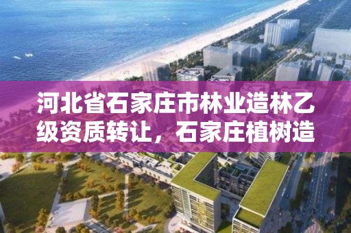 河北省石家庄市林业造林乙级资质转让,石家庄植树造林