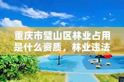 重庆市璧山区林业占用是什么资质,林业违法占地处罚标准