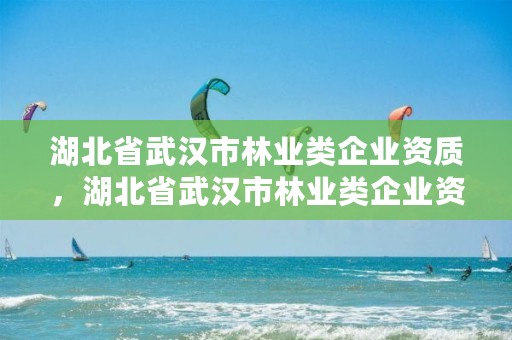 湖北省武汉市林业类企业资质，湖北省武汉市林业类企业资质公示