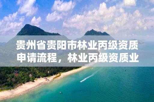 贵州省贵阳市林业丙级资质申请流程，林业丙级资质业务范围