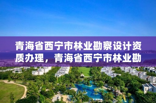 青海省西宁市林业勘察设计资质办理,青海省西宁市林业勘察设计资质办理流程
